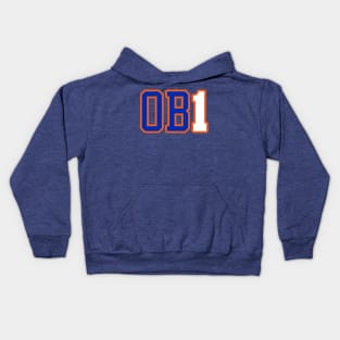 Obi Toppin - 'OB1' - New York Knicks (BLUE) Kids Hoodie